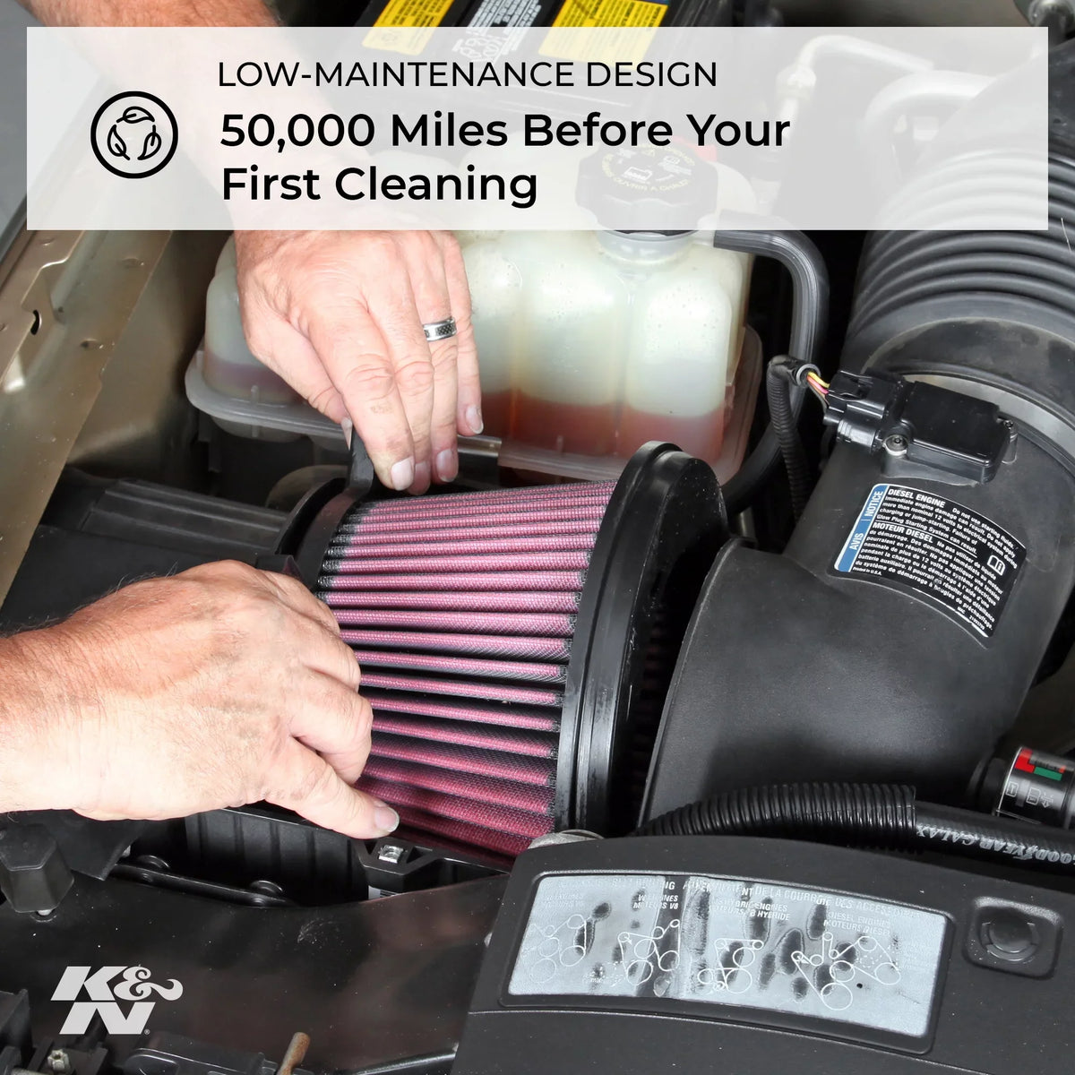 "K&N Engine Air Filter: High Performance, Premium, Washable, Industrial Replacement Filter, Heavy Duty: E-3038" Fits select: 2005-2006 TOYOTA SCION TC