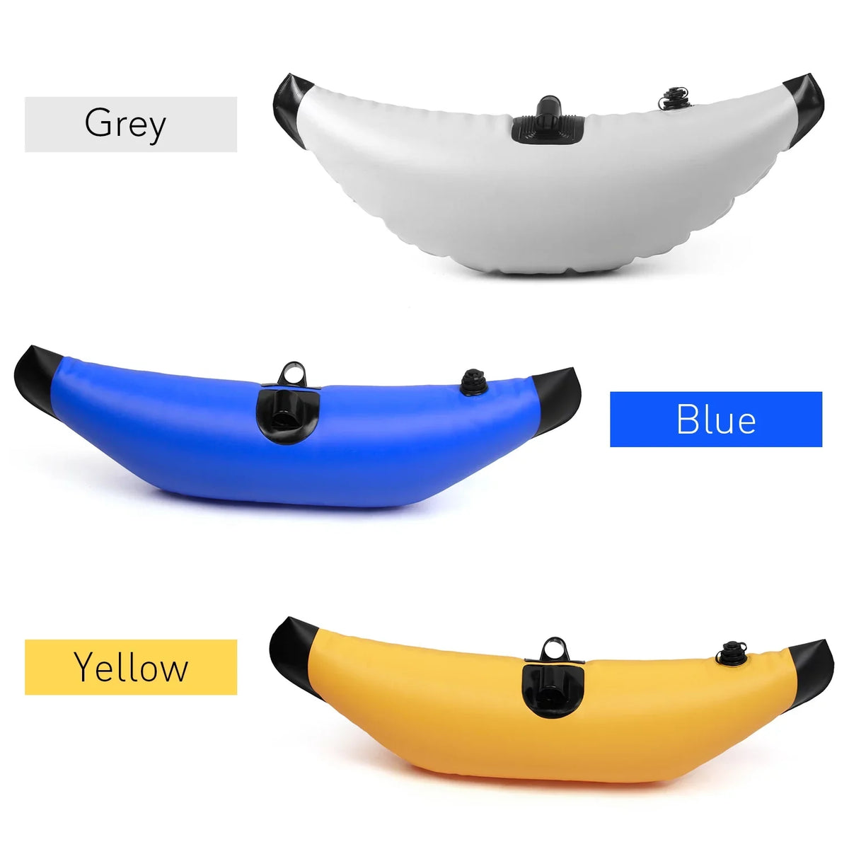 Meterk Kayak Polyvinyl Inflatable Outrigger Float with Sidekick Arms Rod Kayak Boat Fishing Standing Float Stabilizer System Kit