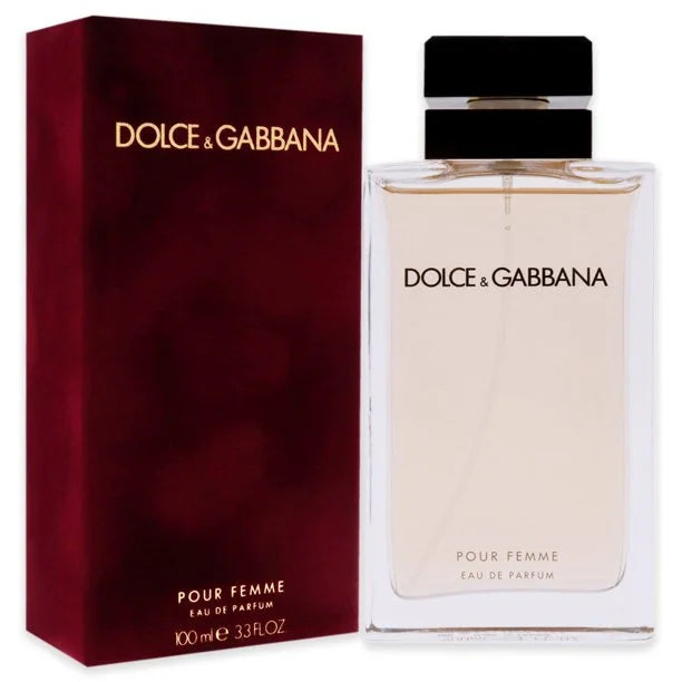 Dolce & Gabbana Pour Femme Eau de Parfum for Women 3.4oz Spray Bottle
