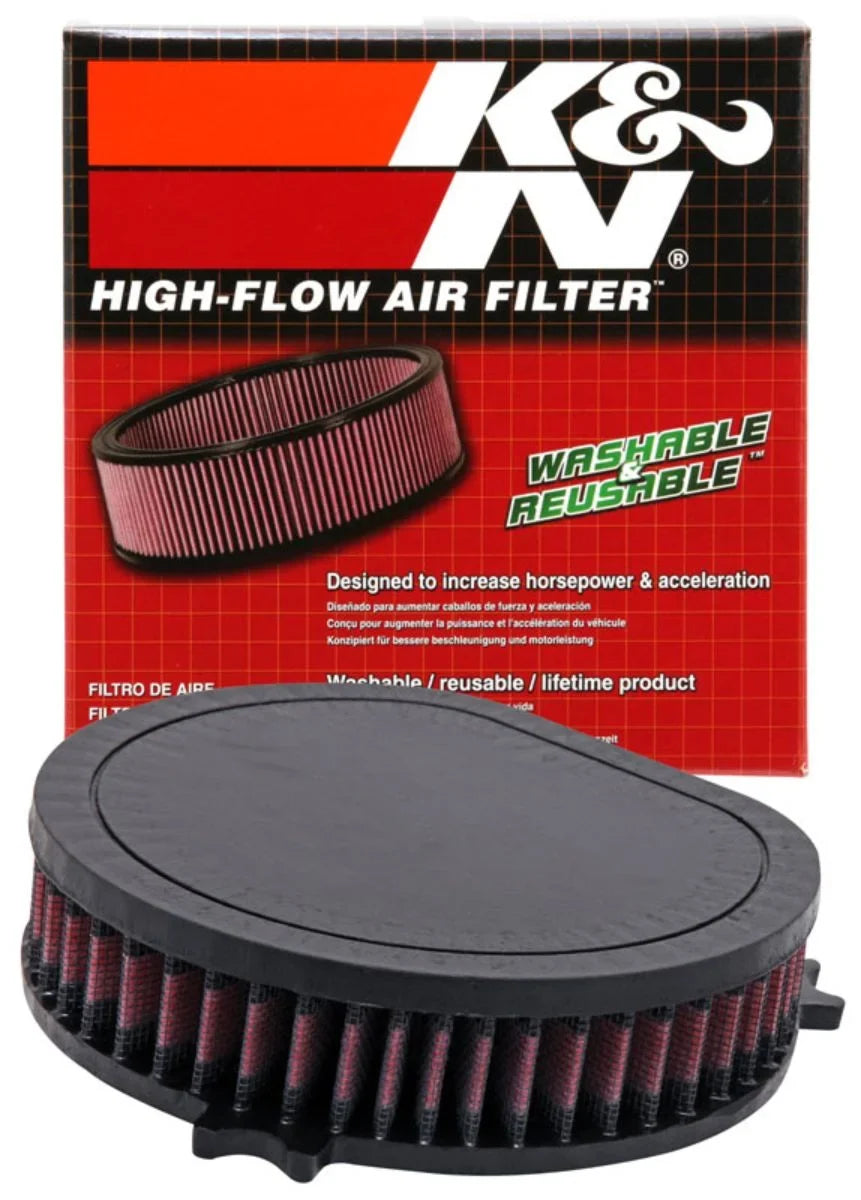 K&N Engine Air Filter: High Performance, Premium, Powersport Air Filter: 1999-2009 YAMAHA (XVS1100 V-Star Classic, Custom, Midnight, Silverado, DragStar Classic, V-Star) YA-1199