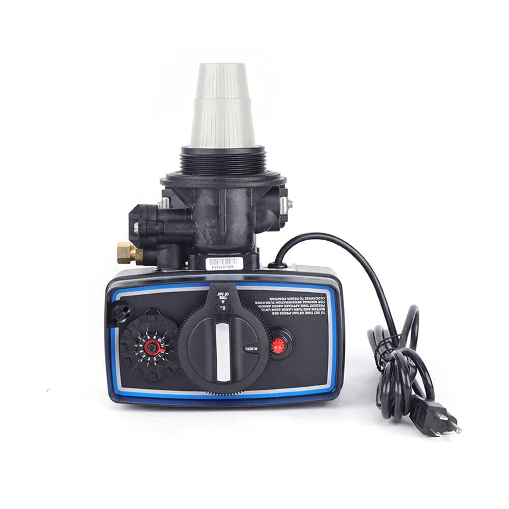 Fichiouy Clock Control Valve for Water Filter Softener Resin Tank Automatic Operating 3W 110V