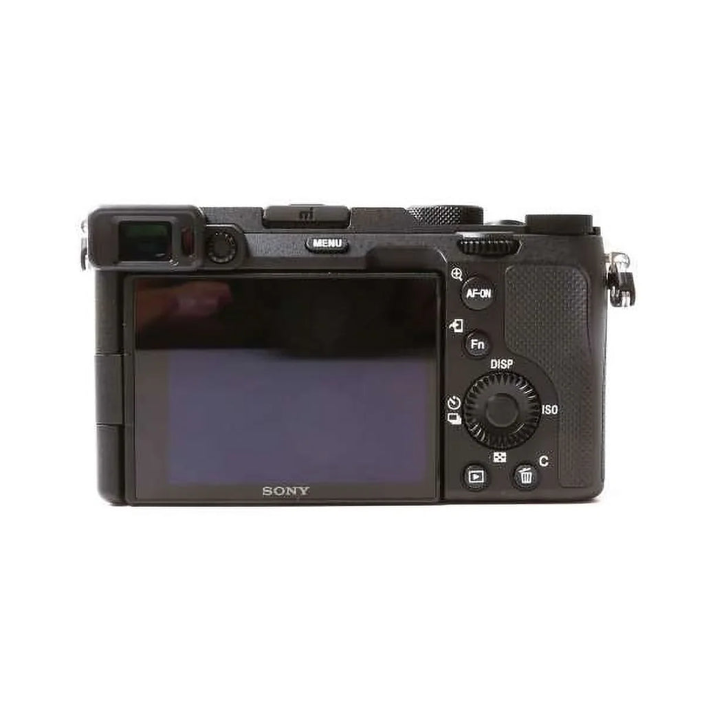 Sony Alpha a7C Mirrorless Camera with 28-60mm Lens Charcoal + 64GB + Flash Bundle