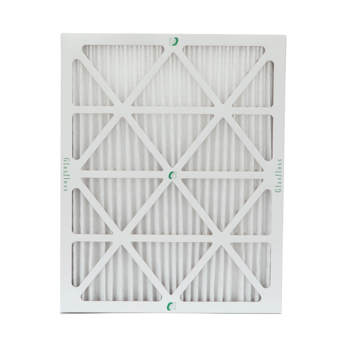 3 Pack of 20x24x2 MERV 10 Pleated 2" Unit Air Filters by Glasfloss. Actual Size: 19-3/8 x 23-3/8 x 1-3/4