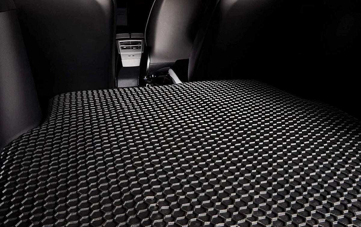 TOUGHPRO Cargo/Trunk Storage Mat Accessories Compatible with Tesla Model Y - All Weather - Heavy Duty - Custom Fit - (Made in USA) - 2021