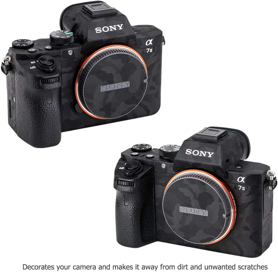 Anti-Scratch Anti-Wear Camera Body Skin Cover Protector for Sony A7II A7SII A7RII (Fits A7 Mark II & A7S Mark II & A7R