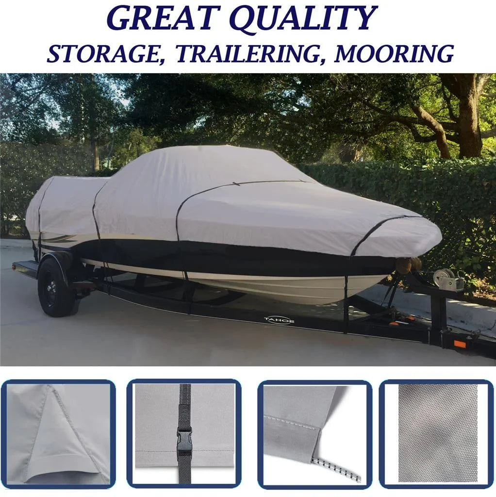 BOAT COVER Compatible for SYLVAN PRO SPORT 1600 DC 2009-2010 STORAGE, TRAVEL, LIFT