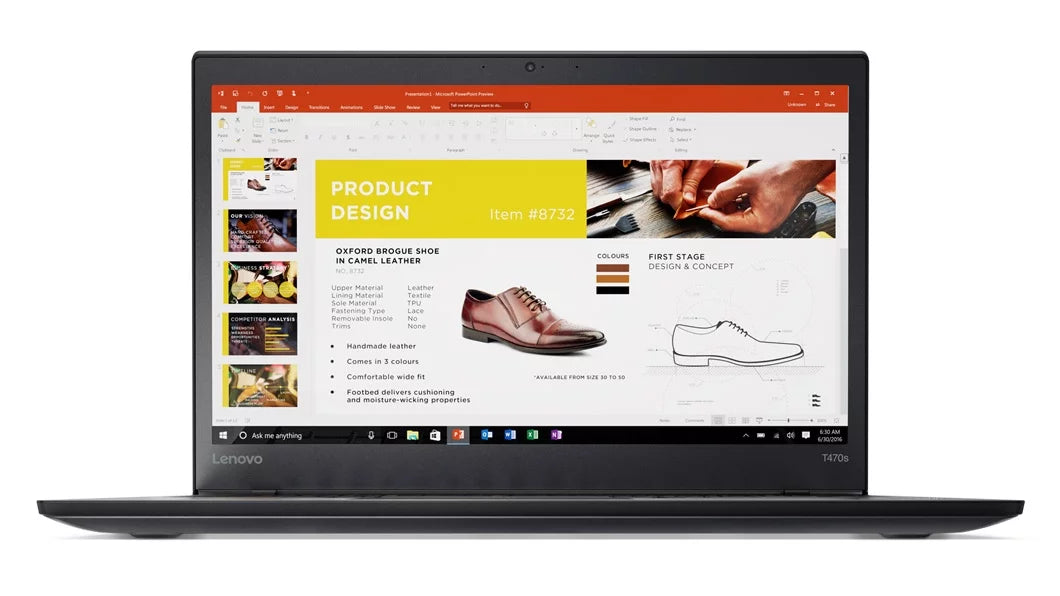 Lenovo ThinkPad T470s Touch Windows 10 Pro Laptop - Intel Core i7-7600U, 8GB RAM, 1TB PCIe NVMe SSD, 14" IPS FHD (1920x1080) Matte Touchscreen, Fingerprint Reader, Smart Card Reader, Onyx Color