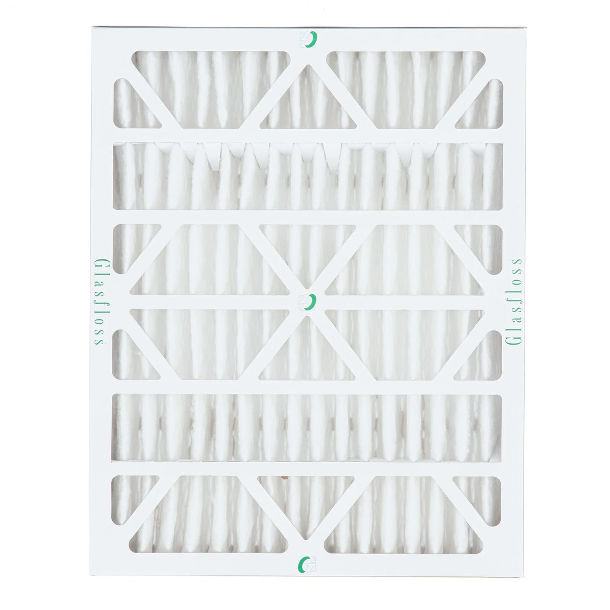 6 Pack of 20x25x4 MERV 13 Pleated 4" Inch Air Filters by Glasfloss. Actual Size: 19-1/2 x 24-1/2 x 3-3/4