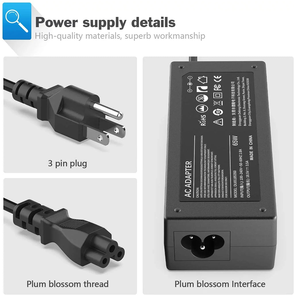 N7110 AC Adapter Laptop Charger for Dell inspiron N5110 N5010 N7010 N4010 14 3421 5421 14R 5437 5421 15 3521 3537 3531
