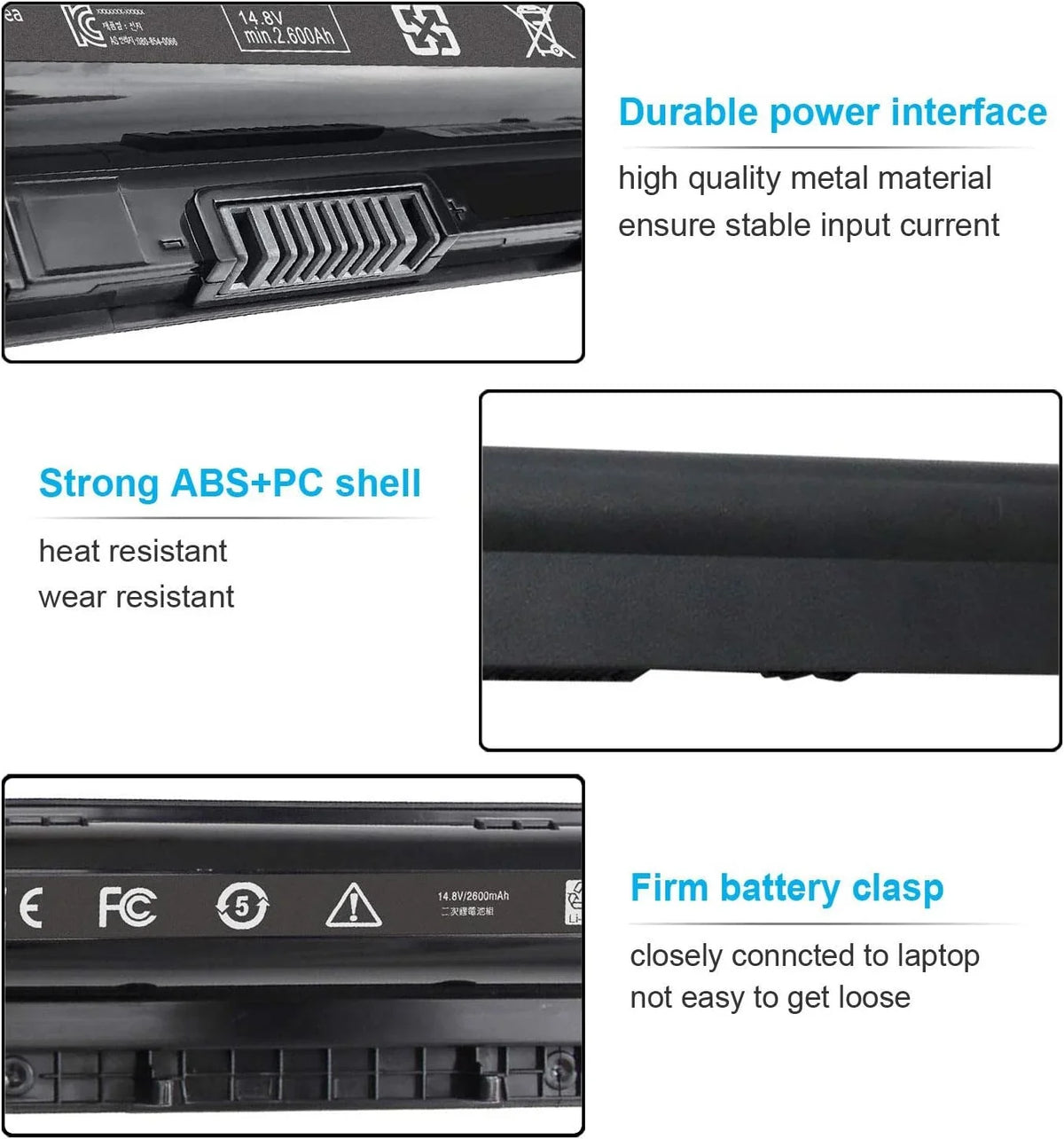 40Wh M5Y1K 14.8V y for Dell Inspiron 15 3000 5000 Series 5559 5566 5555 5558 5758 3552 3567 3558 3551 17 5759