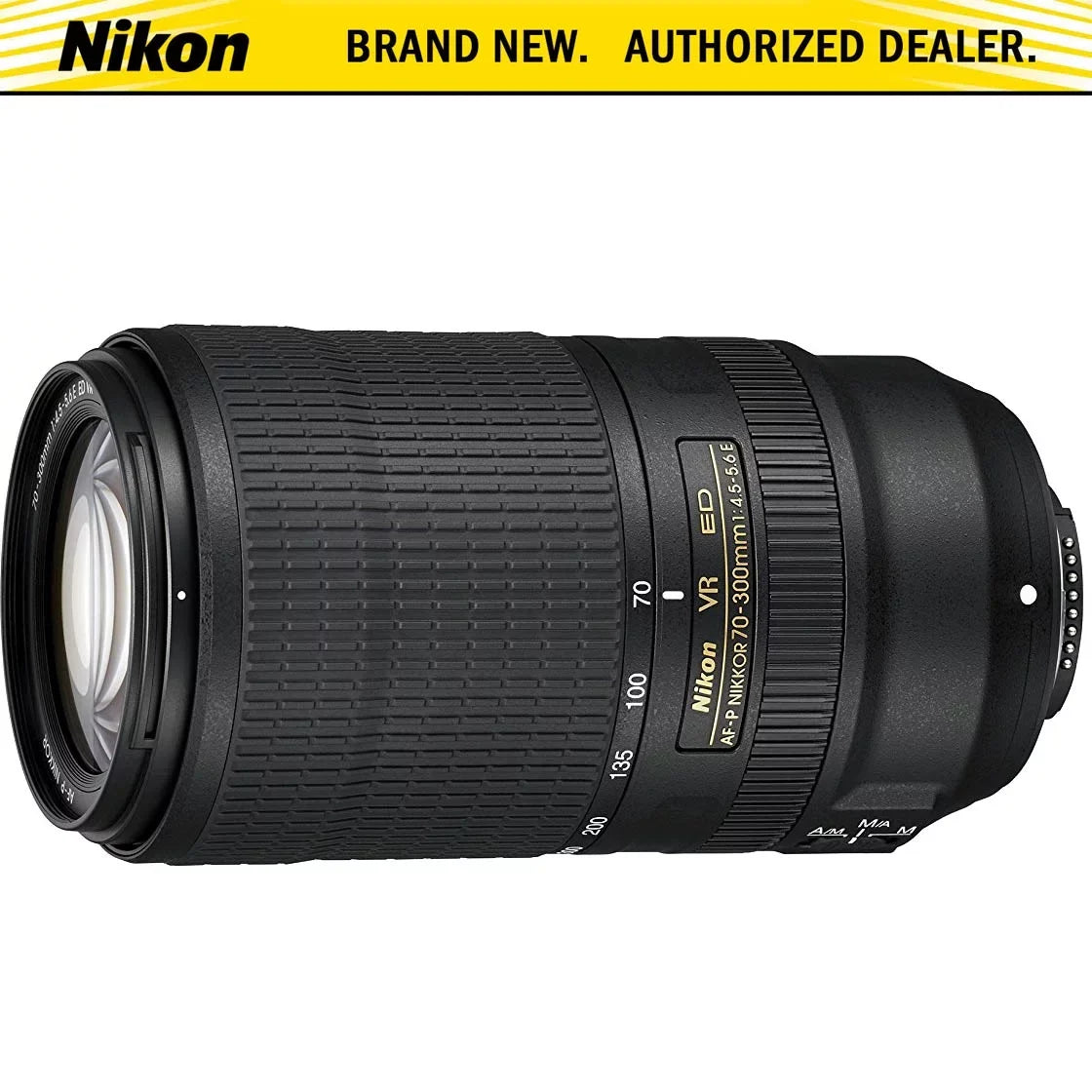 Nikon AF-P NIKKOR 70-300mm f/4.5-5.6E ED VR Lens 20068