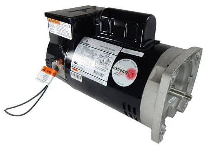 1.5 hp 2-Speed 56Y Frame 230V Square Flange Pool Motor with Timer US Electric Motor # ASB2983T