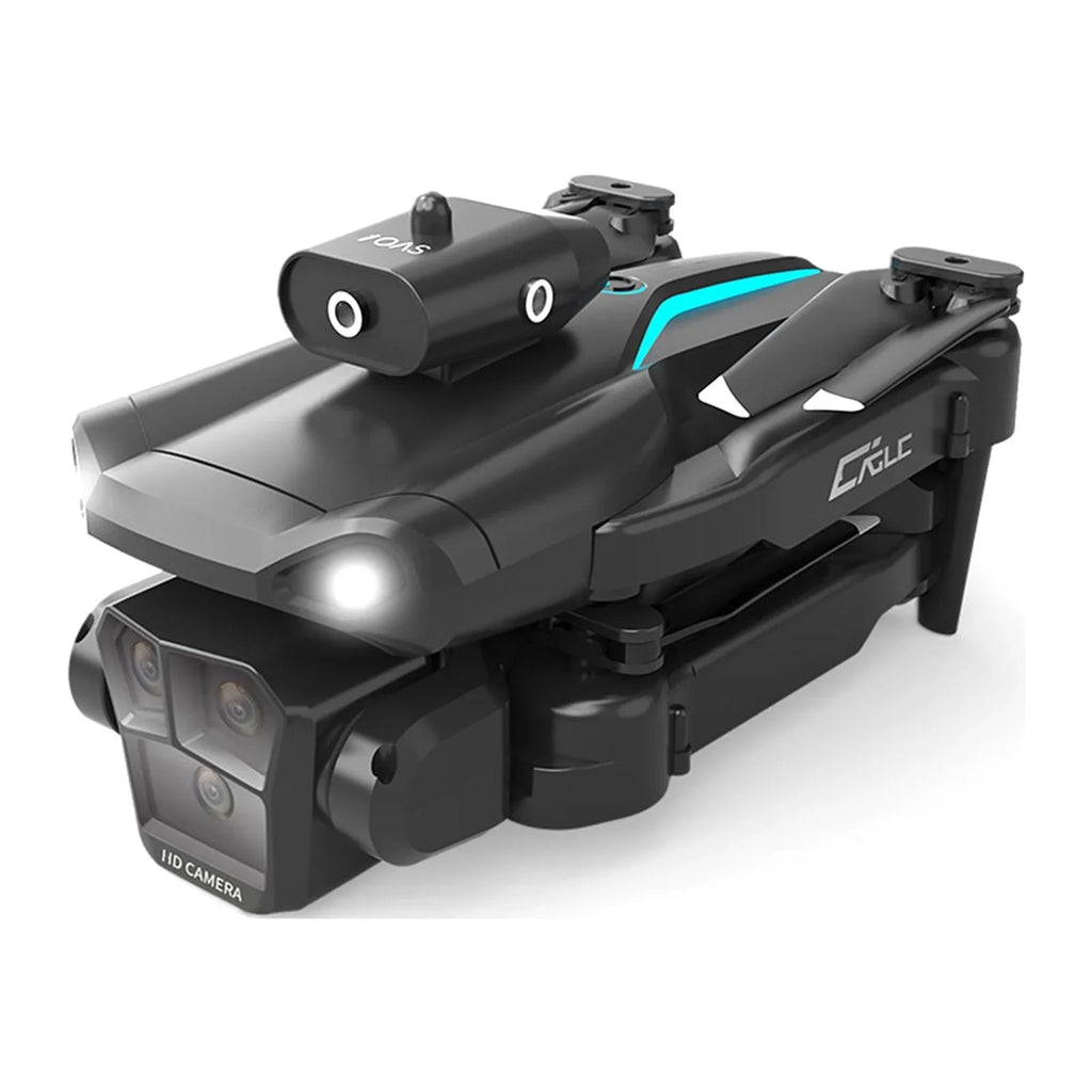 Meterk Remote Control with Camera 4K 3 Front Camera 2 Bottom Camera Obstacle Avoidance 5GWiFi FPV Storage Bag Package Trajectory Flight Gesture Photography Follow Flight 3 Battery